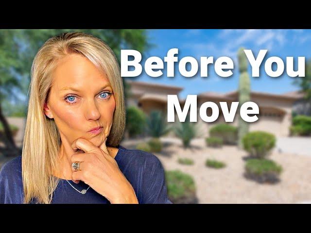 Things you MUST Know BEFORE You Move to Scottsdale - 2023