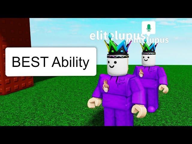 Roblox Ability Wars BUT I Have MOST OP Ability