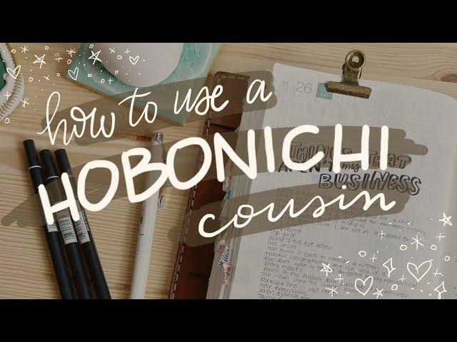 hobonichi cousin planning + journaling ideas | clairefromonline