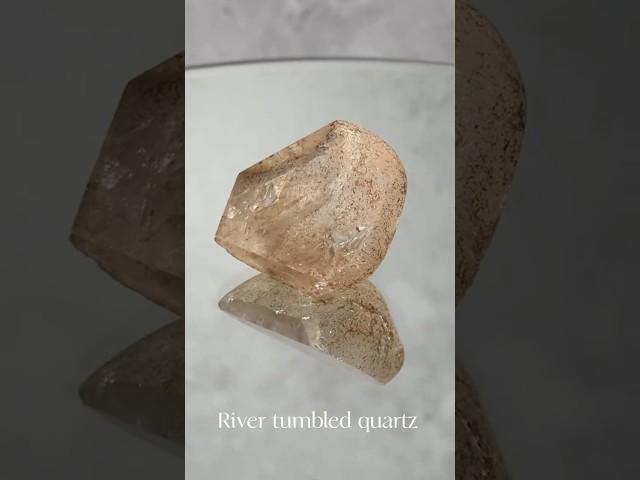 Naturagems river tumbled quartz collections #03, 66g #crystals #quartz #gemstone #天然石のある暮らし #天然石 #鉱物