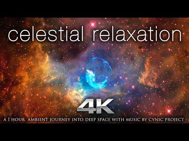 "Celestial Relaxation" 1 HR of 4K NASA Space/Galaxy Footage + 432HZ Ambient Music