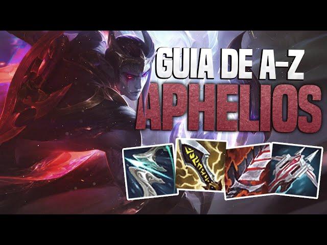 GUIA A-Z ATUALIZADO: APHELIOS! COMO JOGAR LEAGUE OF LEGENDS!