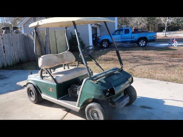 $400 Club Car Golf Cart | Will It Run?