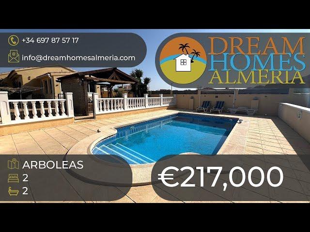 Spacious 2 bed 2 bath villa with potential annexe Arboleas