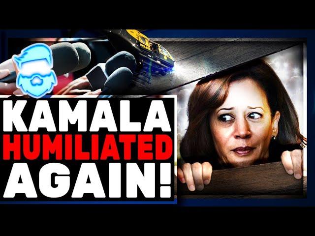 Kamala Harris MELTDOWN Caught On Tape AS Media BLASTS Her Hiding! Even Stephen A Smith ROASTED Her!