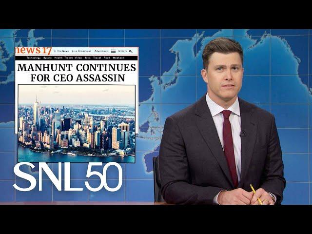 Weekend Update: Manhunt for CEO Assassin, President Biden Pardons Son Hunter - SNL