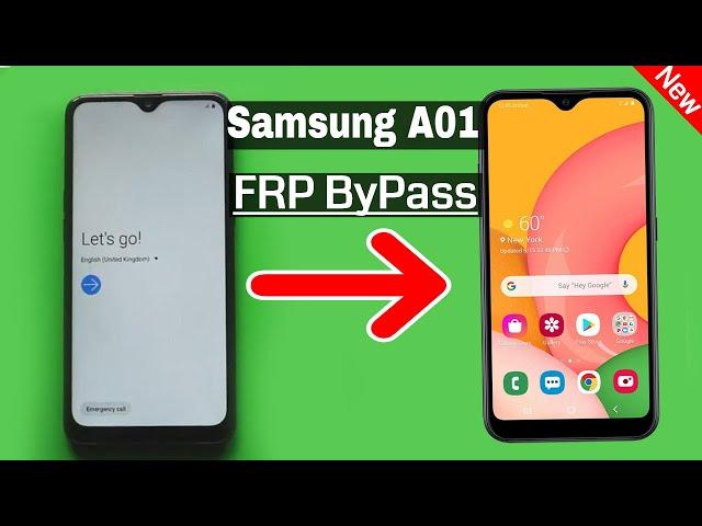 Samsung A01 Frp Unlock/Bypass Google Account Lock 2020 August Android 10