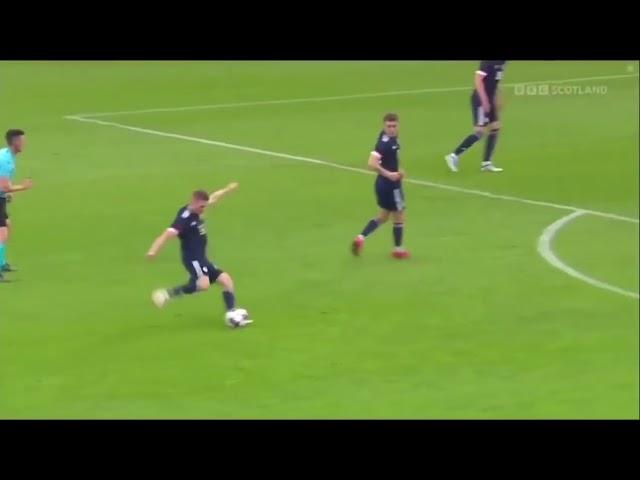 Stephen Kelly Incredible Free Kick For Scotland | The Future Of Rangers?