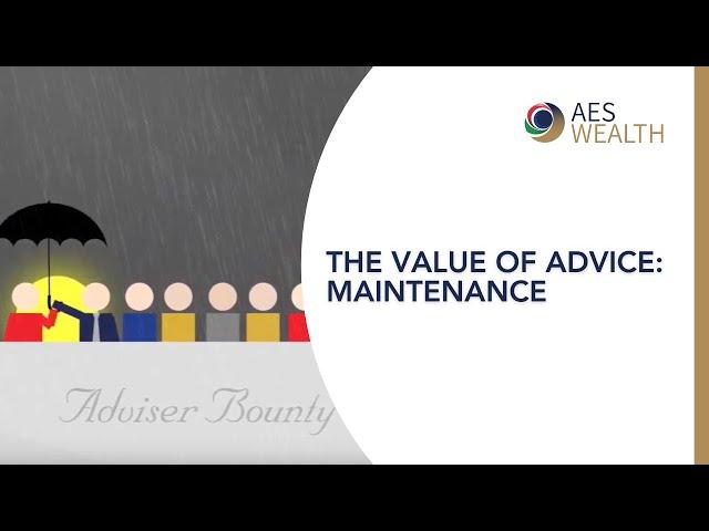 The value of advice: Maintenance