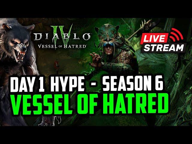 Diablo 4 Vessel of Hatred is LIVE - Day 1