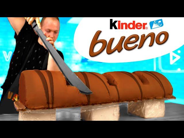 Riesen Kinder Bueno | So bauen Sie das größte DIY- Kinder Bueno der Welt von VANZAI