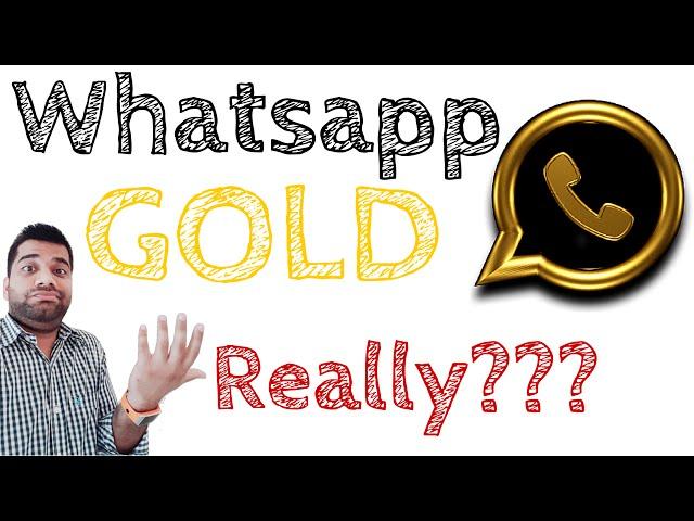 Whatsapp GOLD!!! Really???