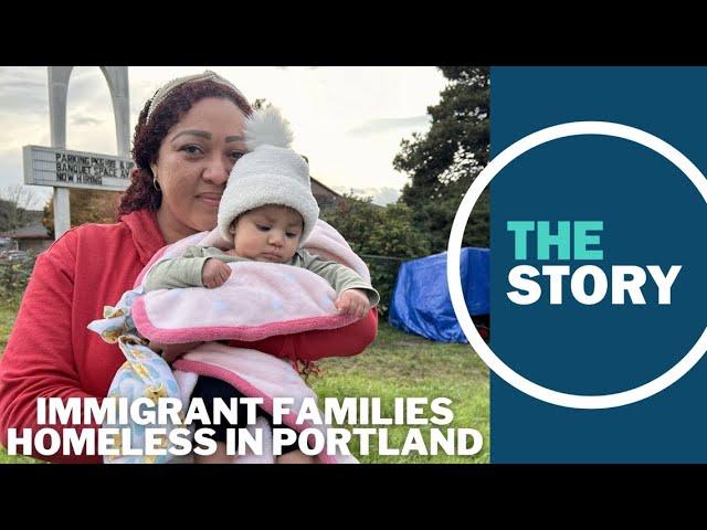 Venezuelan immigrant families with young kids find themselves sleeping on the streets of Portland