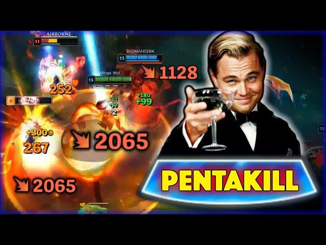 PENTAKILL LOL FUN Montage 2024 (Yone, Aurelion Sol, Kaisa, Riven, Darius) #295