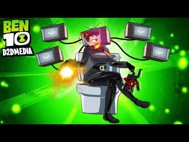 Mecha TV Woman is rescued by Titan Cameraman: Ben 10 Skibidi Toilet #68 Fanmade Transformation