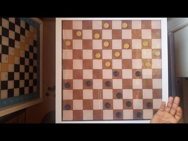 Draughts Game Strategy| How To Set A Trap In Draught/Checkers Game ; Trap 2- Thunderstrike Version 2