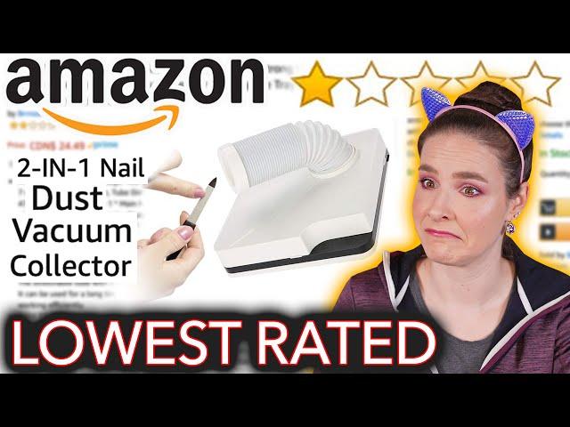 I Tried the Worst Rated Amazon Nail Products