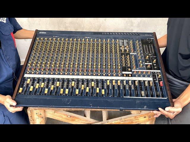 Mr.Electricity project - Restoration YAMAHA mixing console MG24/14FX