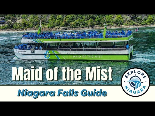 Iconic Maid of the Mist 2023 Guide | Niagara Falls | Explore Niagara, USA