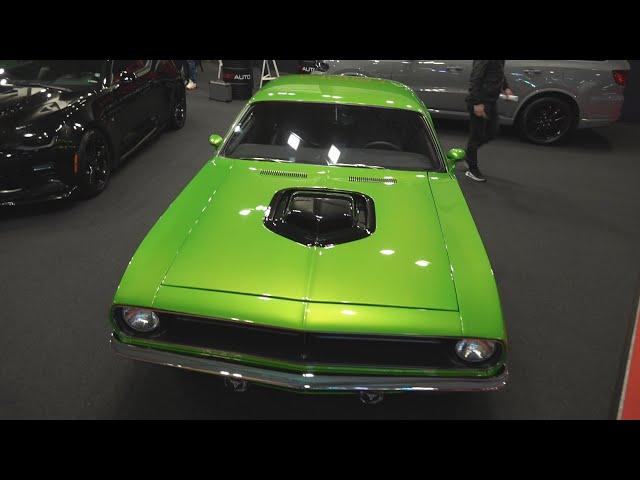 Plymouth Baracuda Restomod Car (1970) Exterior Walkaround