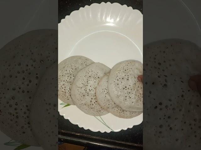 Breakfast Appam and Greenpeace curry ️ #love #food #melody #yiutubeshort