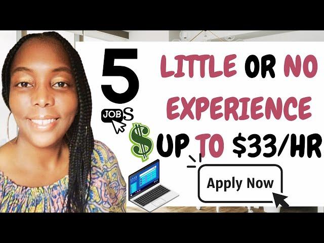  5 Work from Home Jobs That are ALWAYS Hiring | Earn Money Online