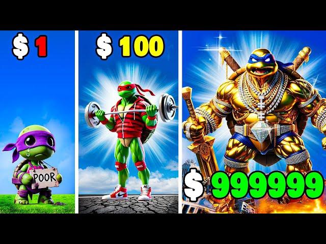 $1 to $1,000,000 TEENAGE MUTANT NINJA TURTLES