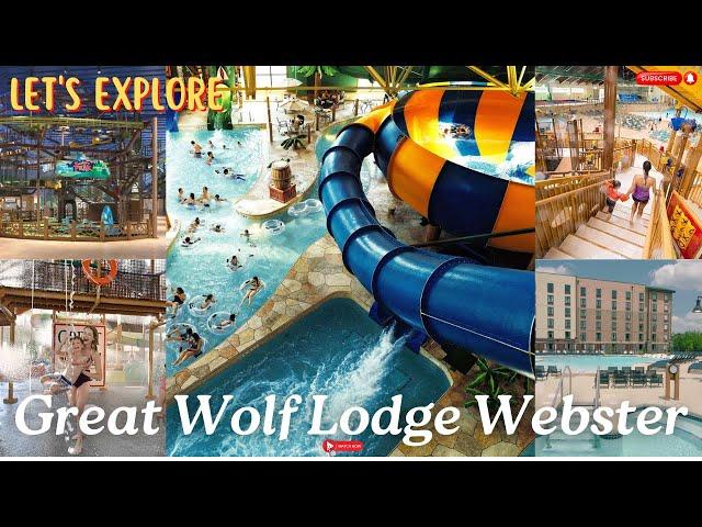 Let's explore: Newest indoor waterpark in Houston | Great Wolf Lodge Waterpark & Resort, Webster TX