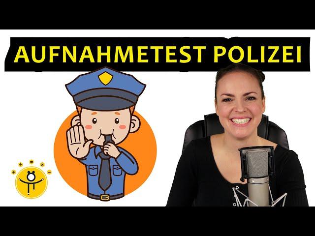 Mathe Aufnahmetest POLIZEI – Mach mit!