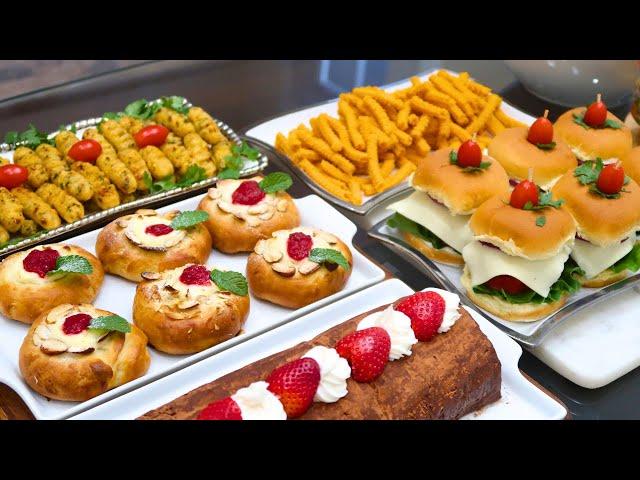 Birthday Party Food Ideas | Delicious appetizers and desserts for parties