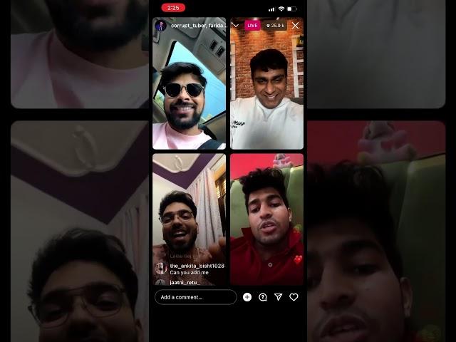 Part 1 - FIGHT Joginder VS Kataria,Anup Chahal,Lakshay,Archit,Faridabad Rockers,Corrupt Tuber! 