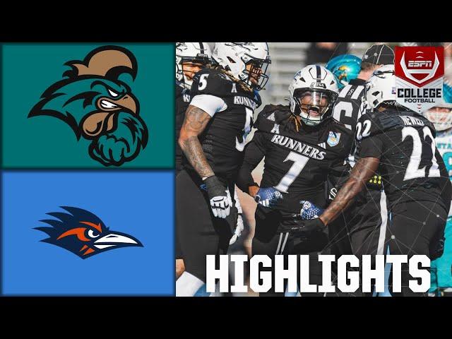 Myrtle Beach Bowl: UTSA Roadrunners vs. Coastal Carolina Chanticleer | Full Game Highlights