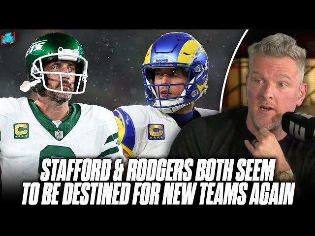 Matt Stafford & Aaron Rodgers Both Seem To Be On The Move For New Teams... | Pat McAfee Show