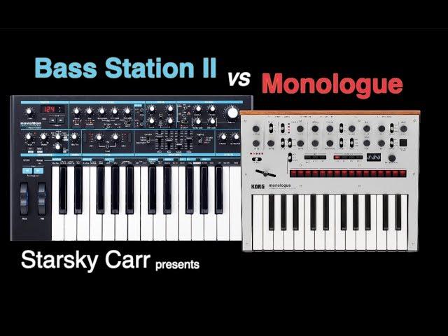 Bass Station 2 vs Monologue: comparison, tutorial, review and demo