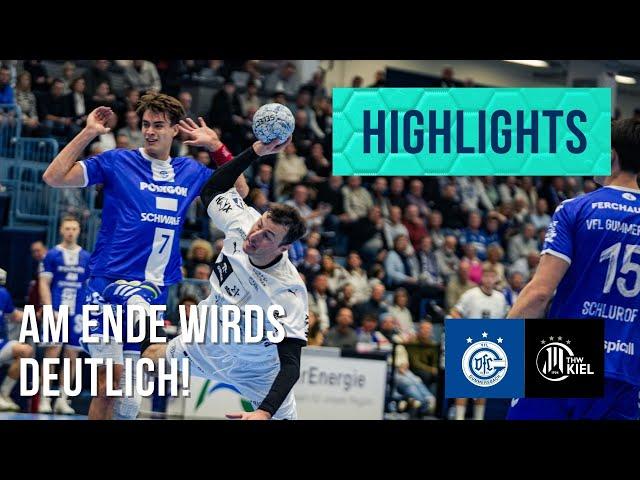 Highlights: VfL Gummersbach - THW Kiel (Saison 2024/25) | DAIKIN Handball-Bundesliga