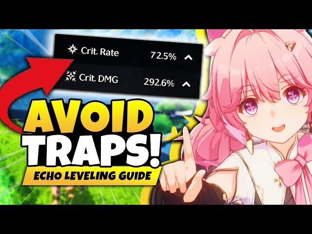 WHY YOUR ECHOES SUCK! (and how to fix them) - Best Echo Leveling Tips for Wuthering Waves End Game
