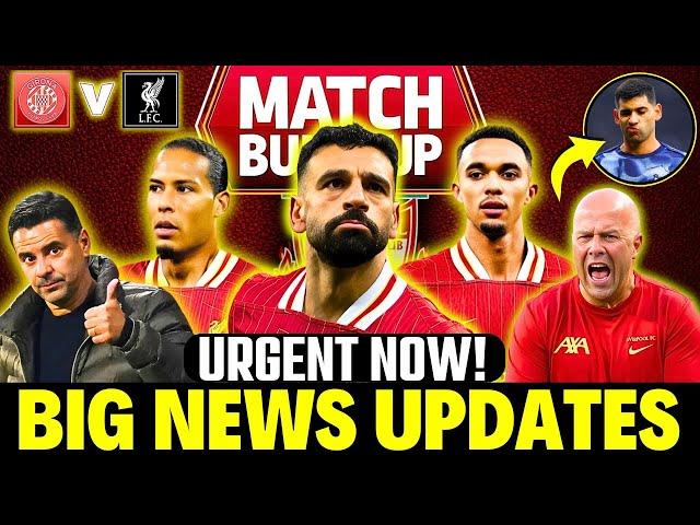 URGENT NOW!  ROMERO LOVES LIVERPOOL! VAN DIJK,ARNOLD,SALAH CONTRACT!Girona vs Liverpool LIVE! #lfc