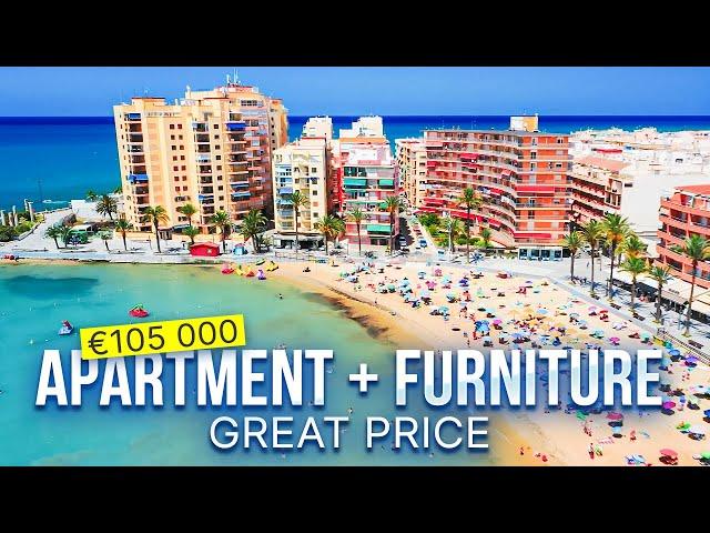 Unique opportunity! Cozy apartment € 105 000 in the exclusive area of ​​Playa del Cura, Torrevieja