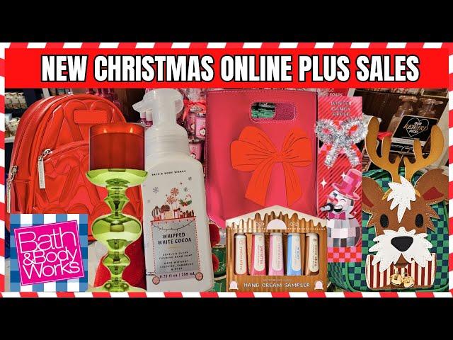 NEW CHRISTMAS ONLINE AT Bath & Body Works | PLUS $3.50 HAND SOAPS AND MORE SALES #bathandbodyworks