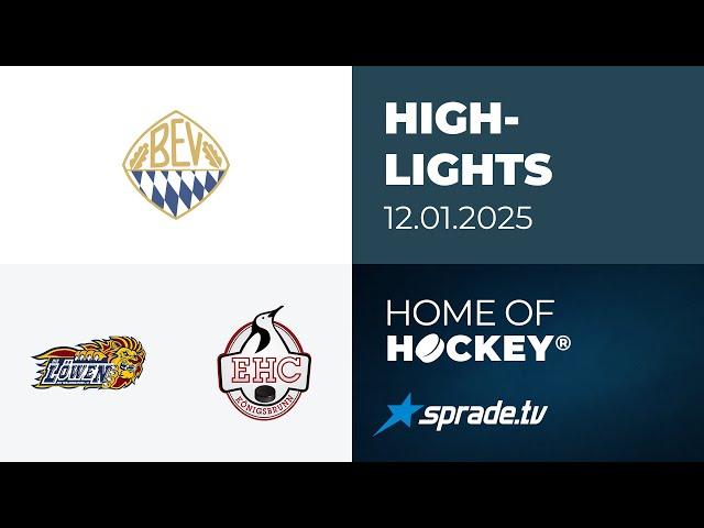 12.01.2025 - Highlights - EHC Waldkraiburg vs. EHC Königsbrunn