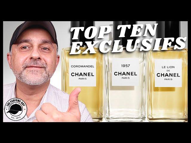 TOP 10 CHANEL LES EXCLUSIFS FRAGRANCES RANKED | FAVORITE CHANEL LES EXCLUSIFS PERFUMES