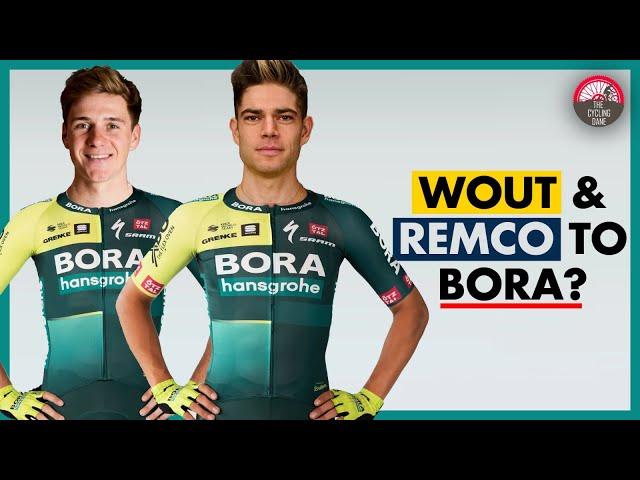 Remco Evenepoel and Wout van Aert to Bora Hansgrohe (Redbull) in 2025 | Cycling Transfer Talk