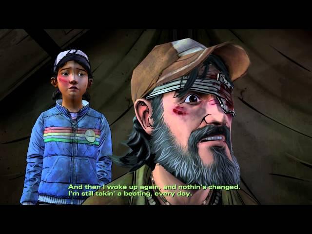 The Walking Dead - Season 2 Episode 4 - Kenny Aplogizes to Clementine