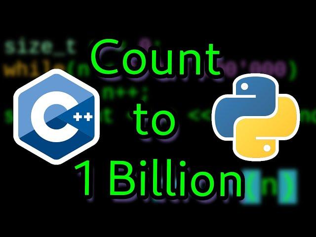 Python vs C++ Speed Comparison