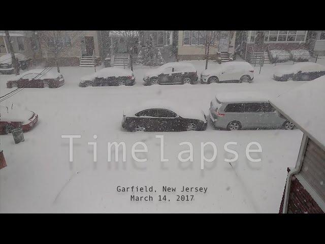 Snow Storm Stella - Pi Day 2017 - Timelapse