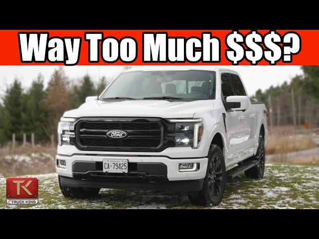 Better Value? 2024 Ford F-150 Lariat In-Depth Review - How's it Handle in the Snow?