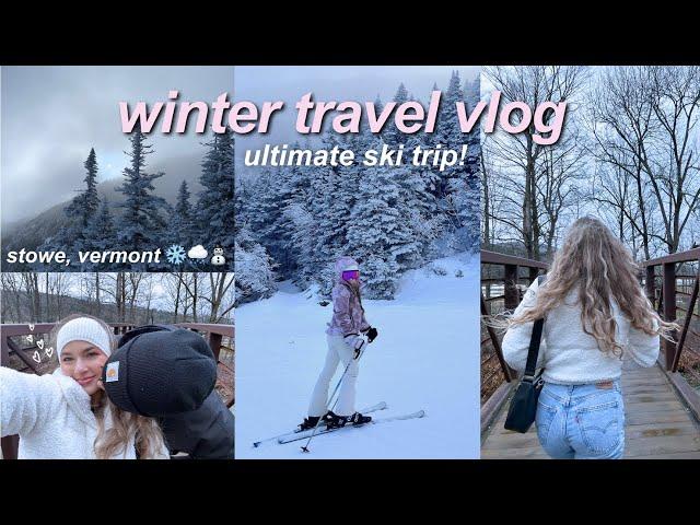 the *ULTIMATE* winter trip ️️aesthetic ski trip vlog