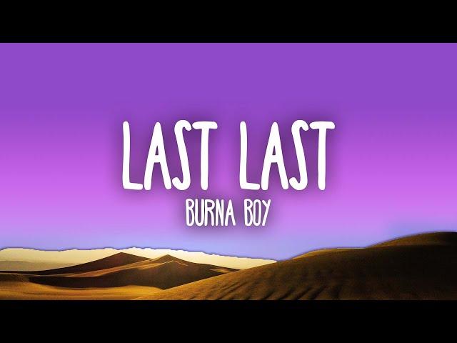 Burna Boy - Last Last