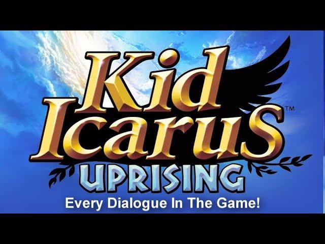 【Kid Icarus: Uprising】Every Dialogue In The Game 『RAW』