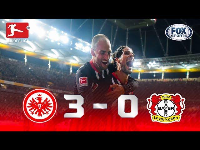 Eintracht Frankfurt - Bayer 04 Leverkusen [3-0] | GOLES | Jornada 8 | Bundesliga